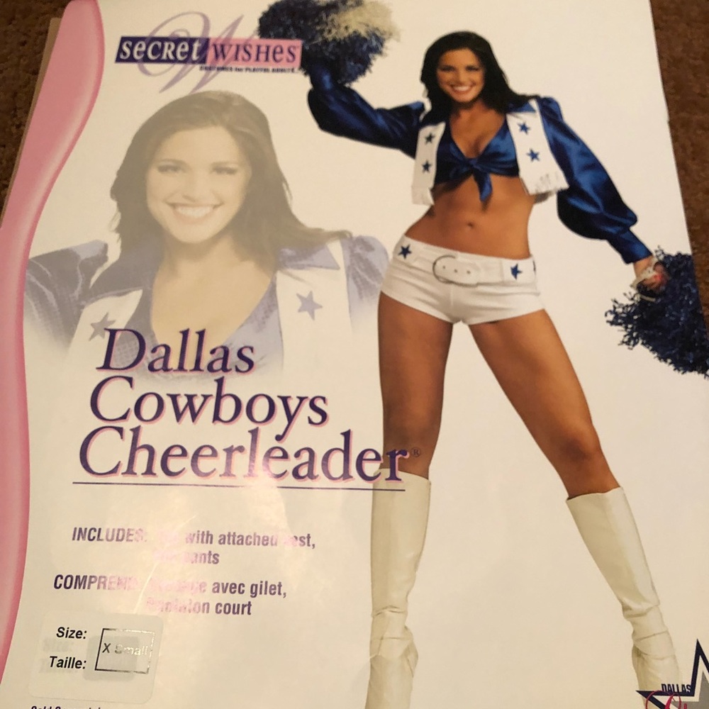 Secret Wishes Dallas Cowboys Costume Size XS